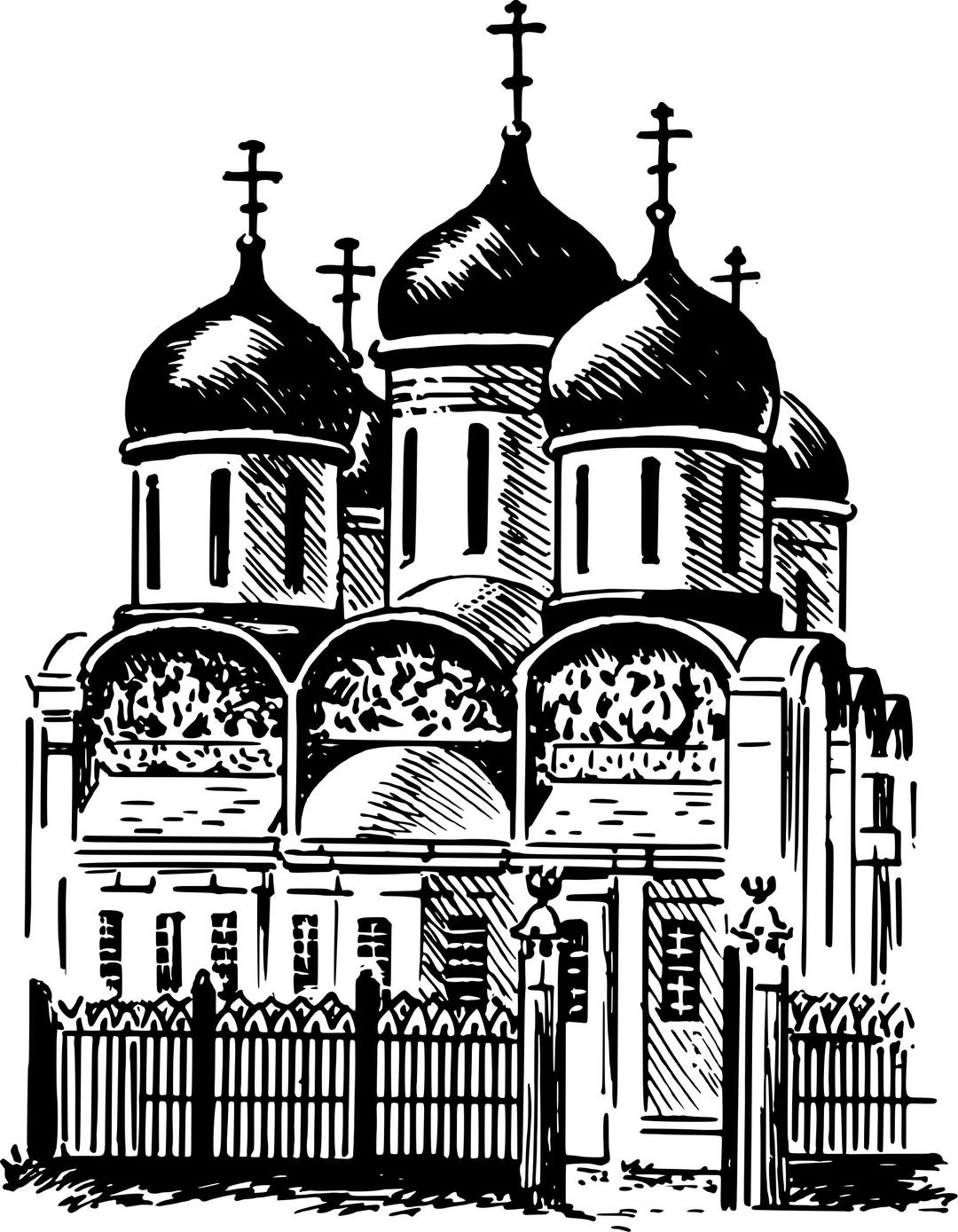 Russo-Byzantine architecture png transparent