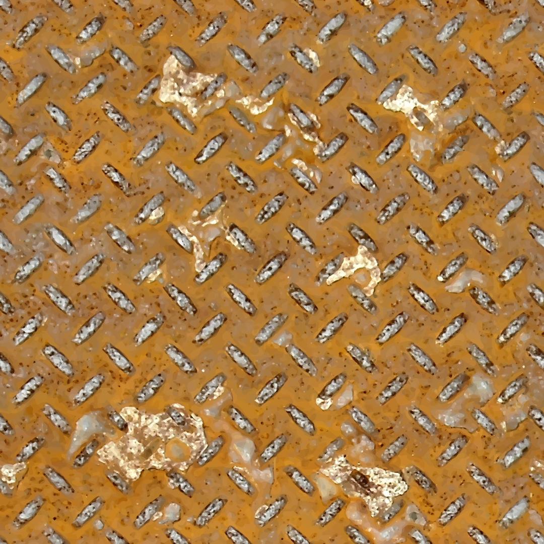 Rusty metal plate png transparent