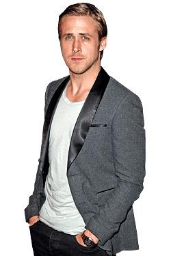 Ryan Gosling Tuxedo Suit png transparent