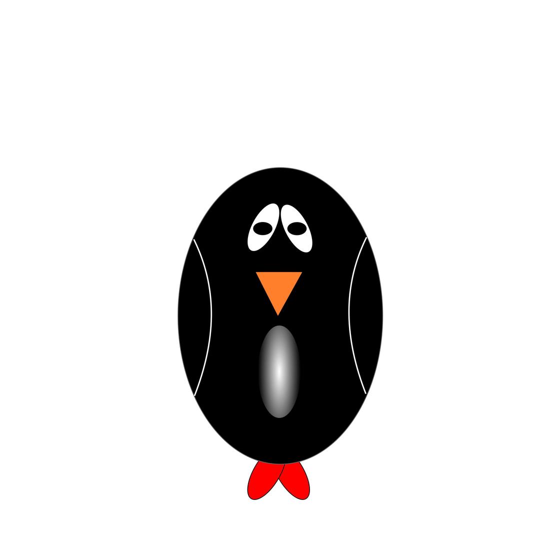 Sad Penguin  png transparent