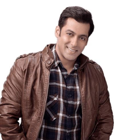Salman Khan Brown Leather Jacket png transparent