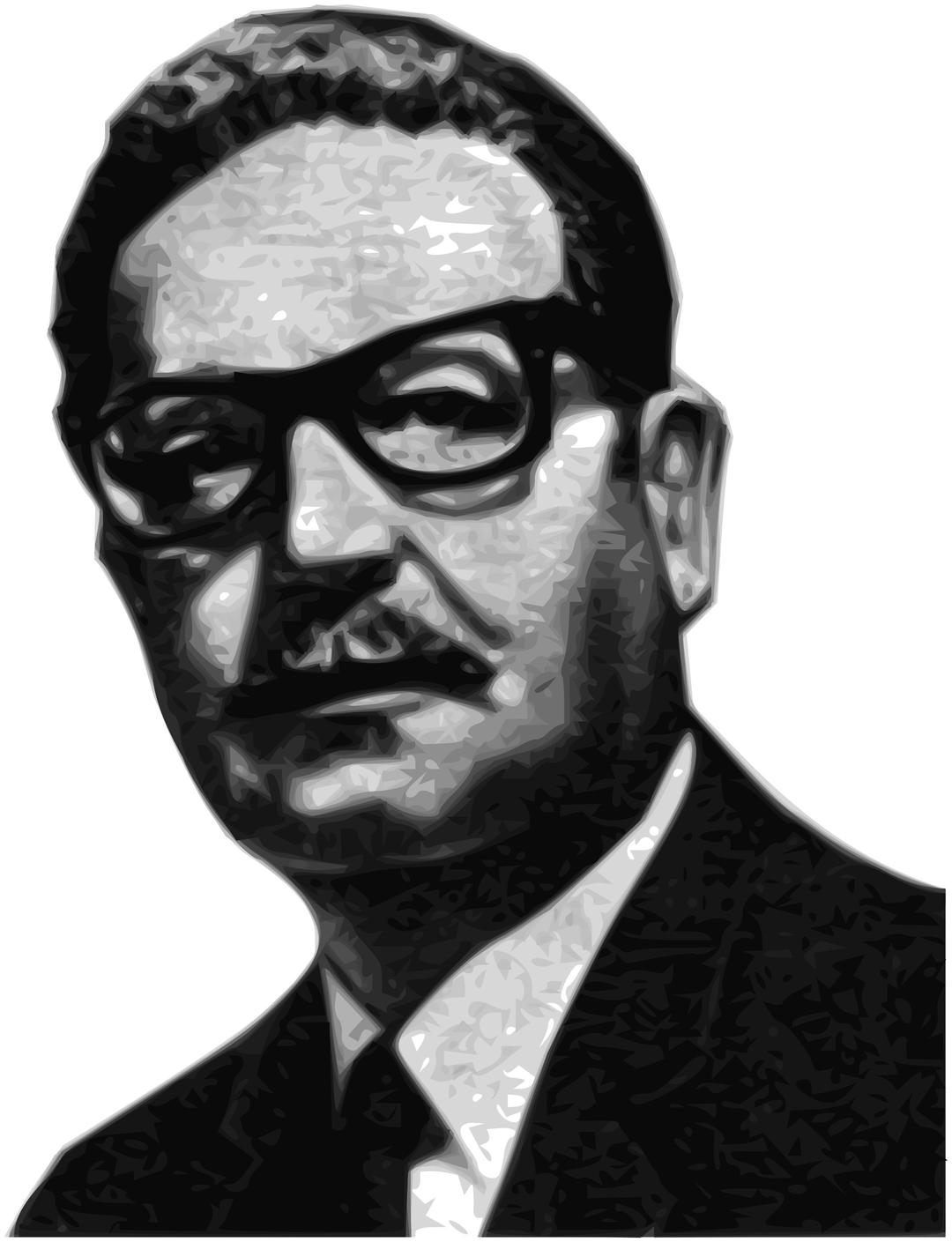 Salvador Allende png transparent