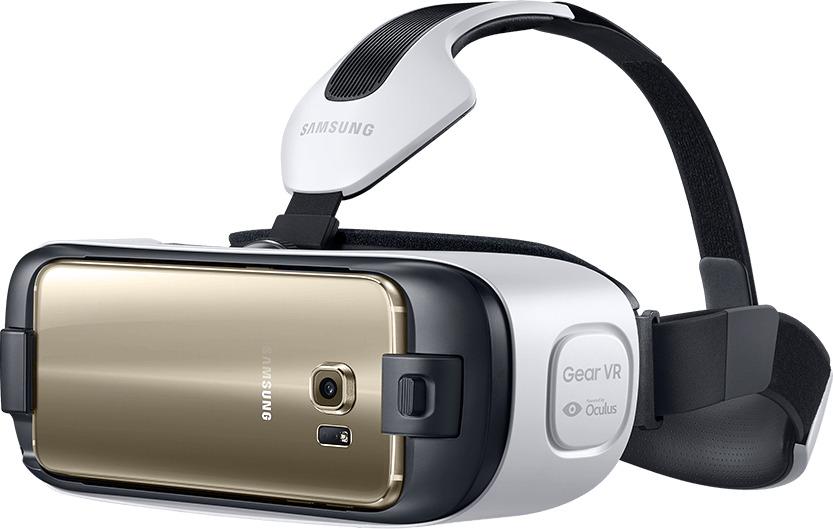 Samsung Gear VR Gold Smartphone png transparent
