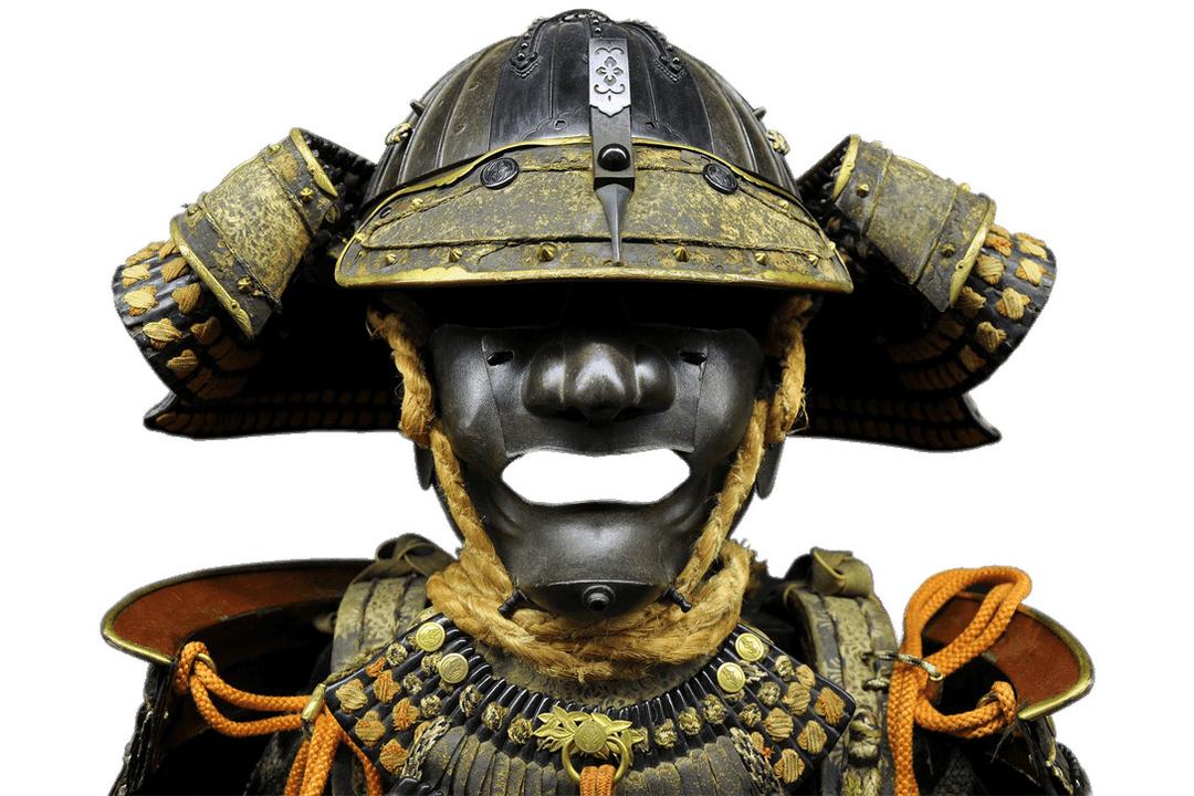 Samurai Head Protection png transparent