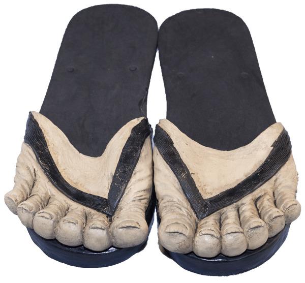 Sandals With Fake Toes png transparent