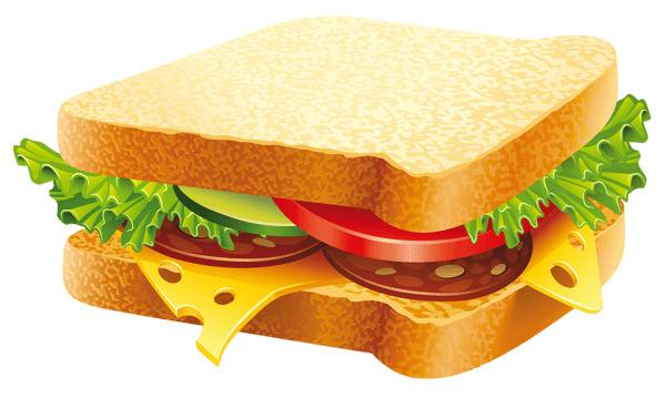 Sandwich Illustration png transparent