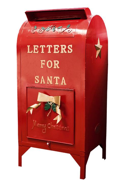 Santa Claus Mailbox png transparent