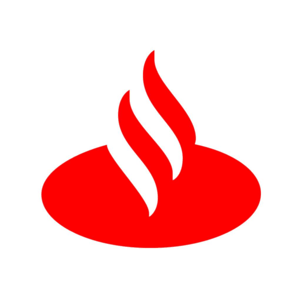Santander Bank Image Logo png transparent