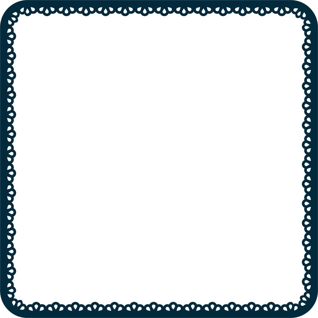 Scallop Frame Extrapolated 4 png transparent