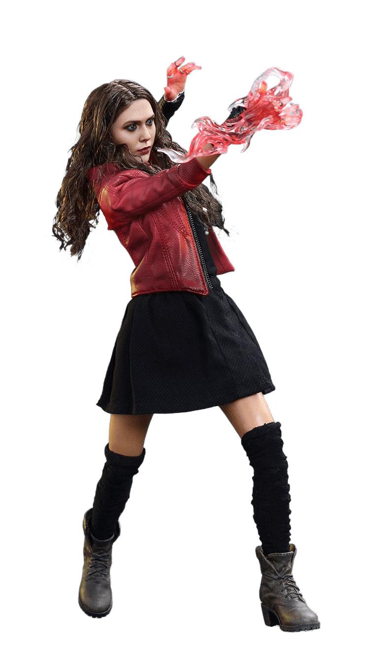 Scarlet Witch Fighting png transparent
