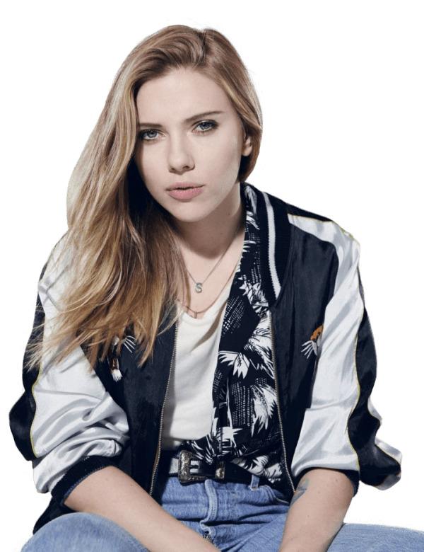 Scarlett Johansson Jacket png transparent