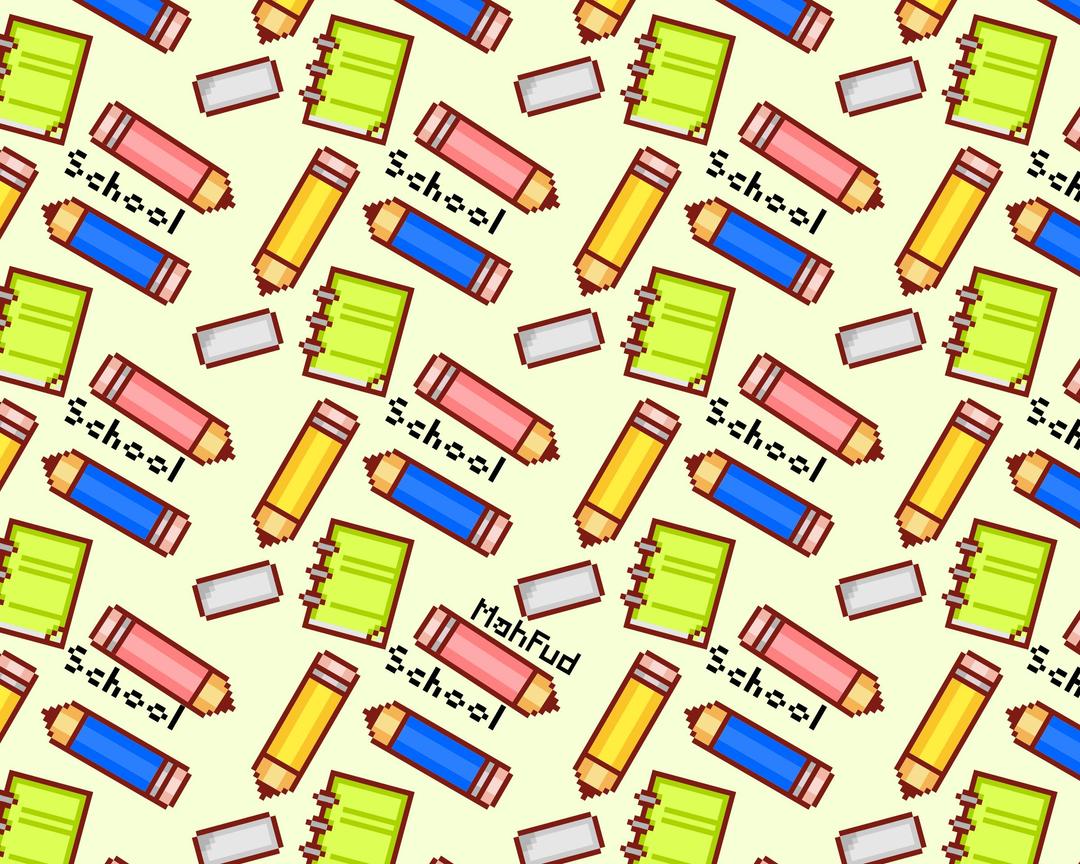 School Stationery png transparent