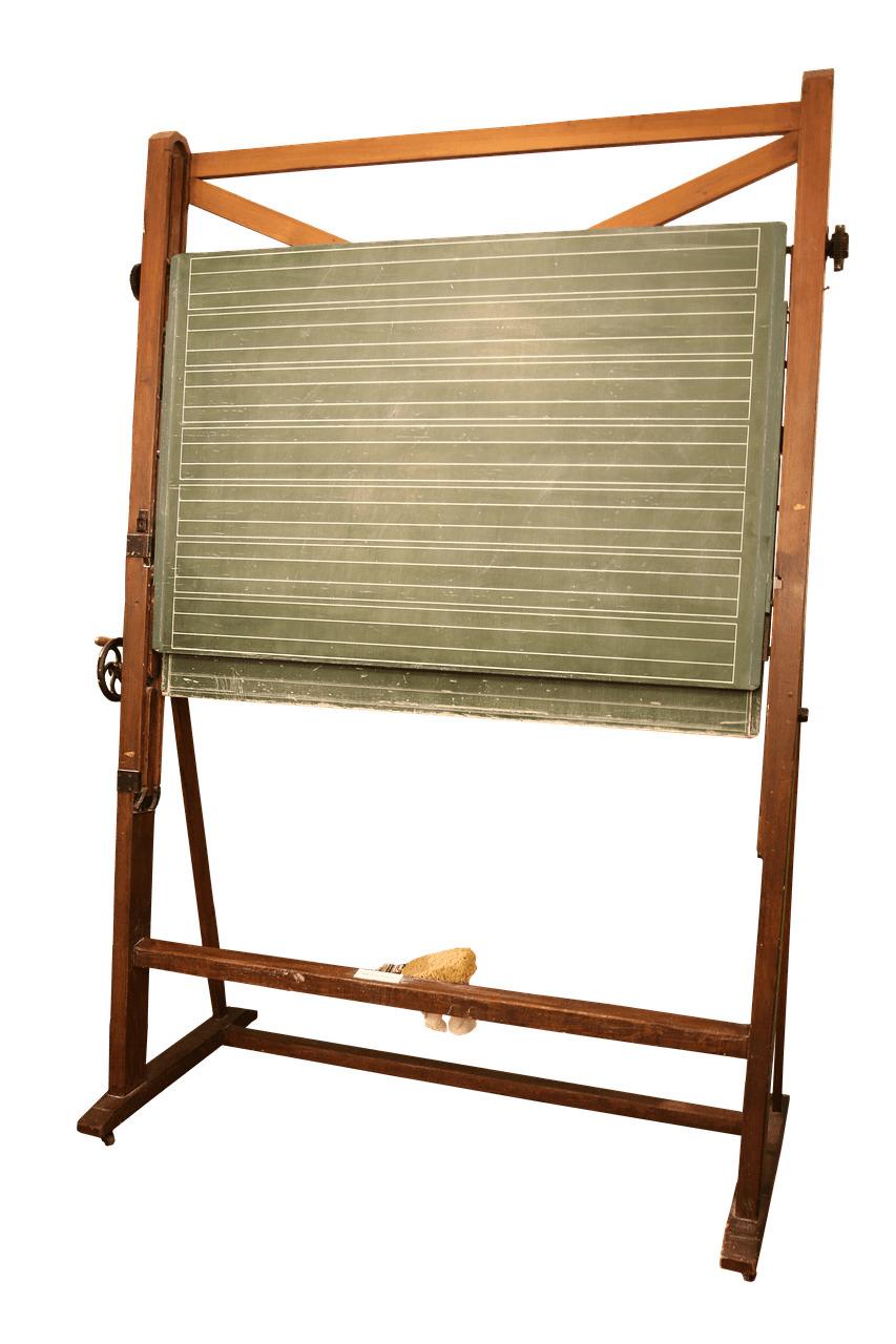 School Vintage Blackboard png transparent