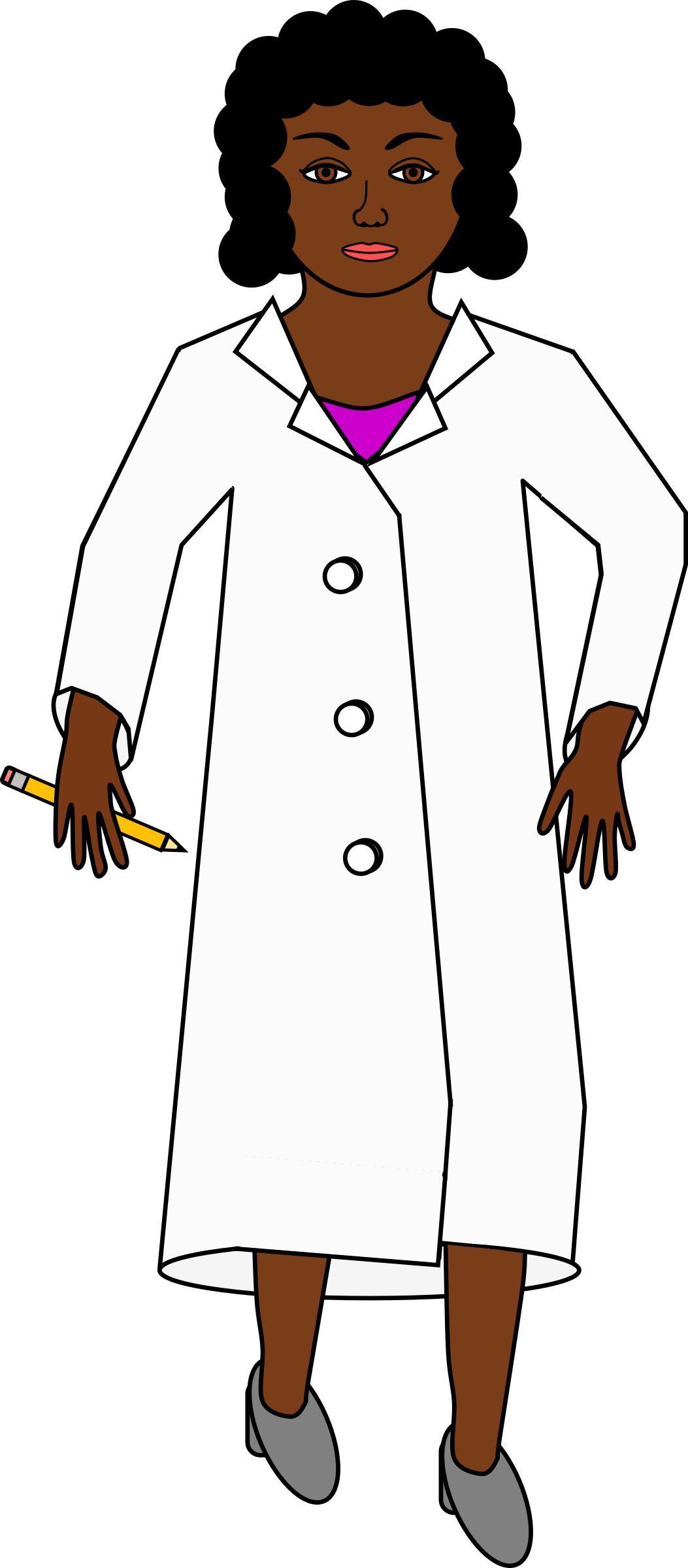 Scientist holding a pencil png transparent
