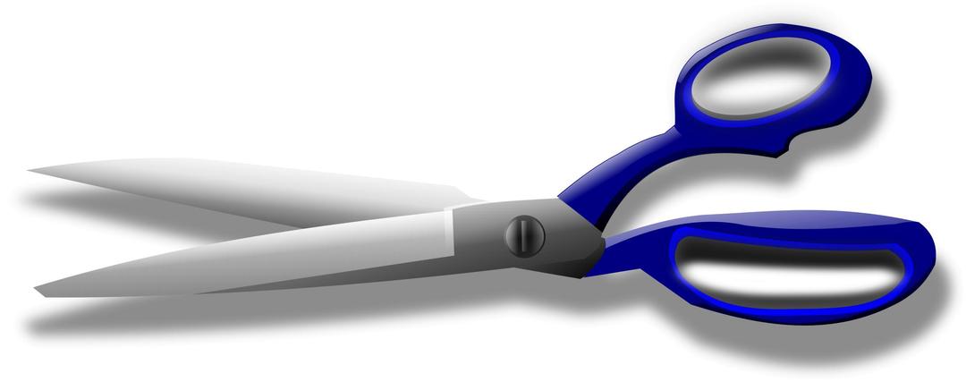 scissors blue png transparent