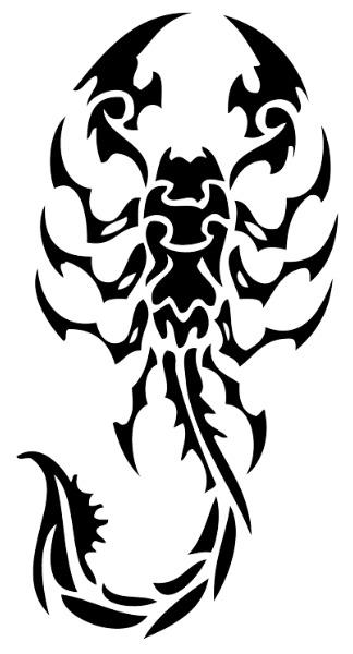 Scorpion Tattoo Flat png transparent