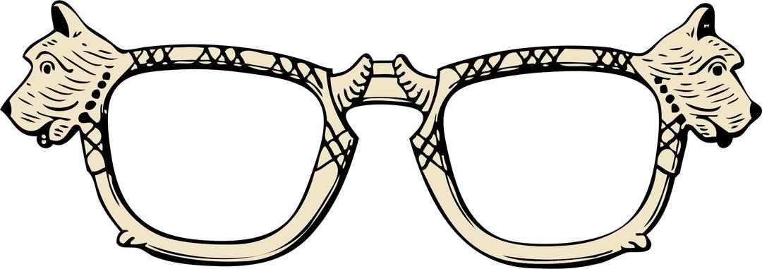 scottie dog glasses png transparent