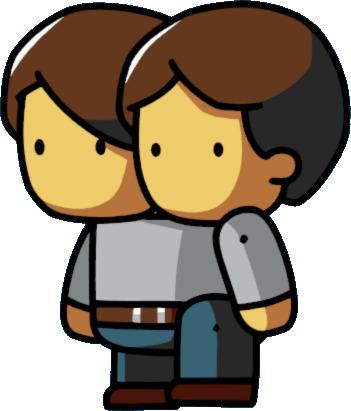 Scribblenauts Conjoined Twins png transparent