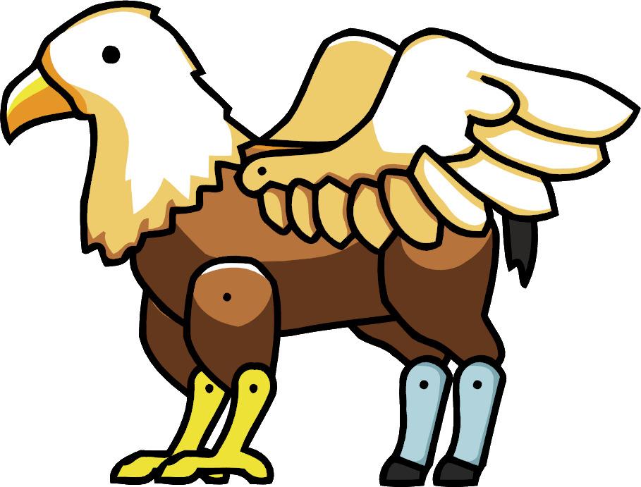 Scribblenauts Hippogriff png transparent