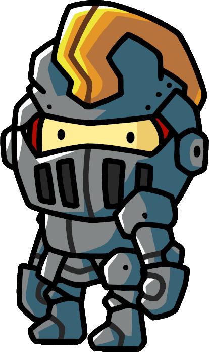 Scribblenauts Knight In Armour png transparent