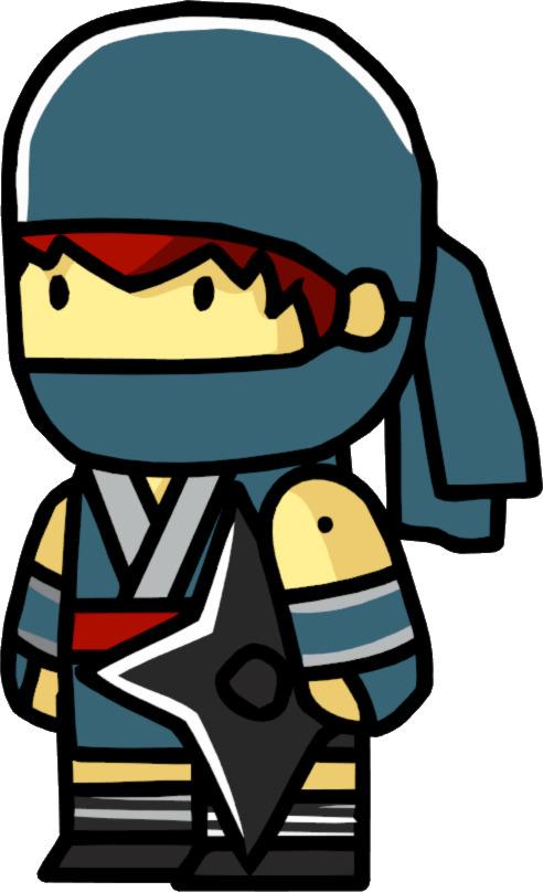 Scribblenauts Ninja With Star png transparent