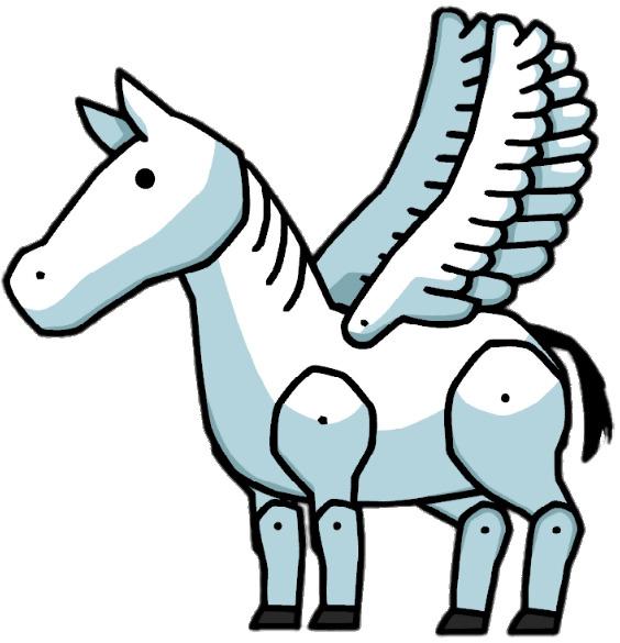 Scribblenauts Pegasus png transparent