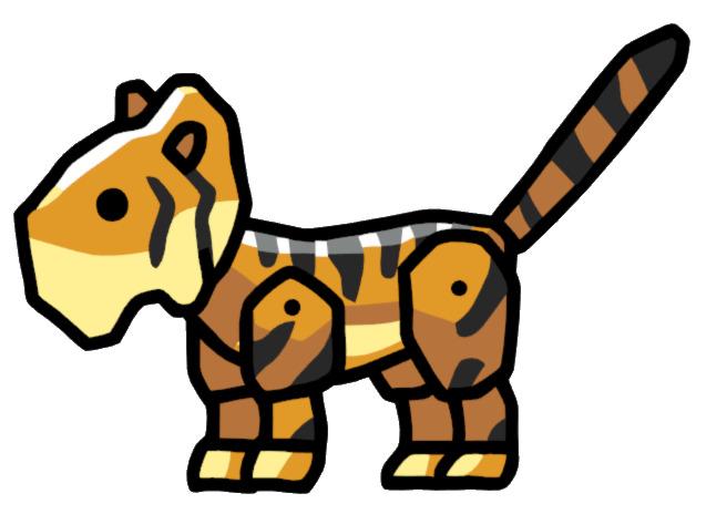Scribblenauts Tiger Cub png transparent