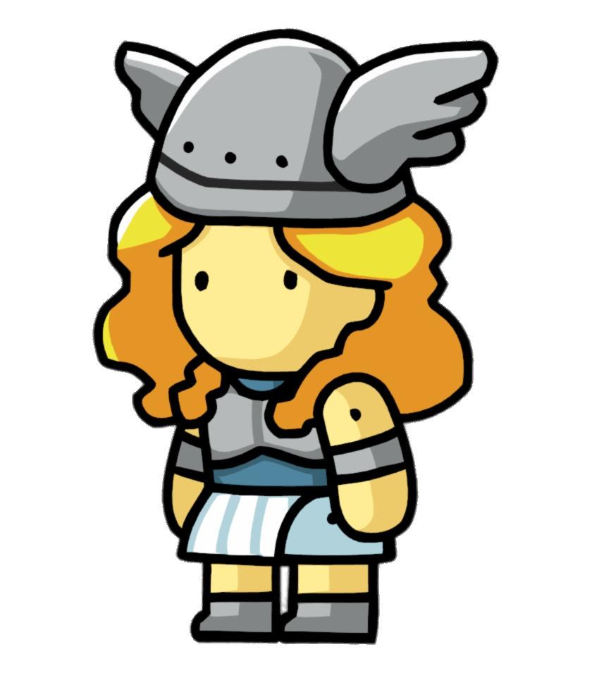 Scribblenauts Valkyrie the Viking png transparent