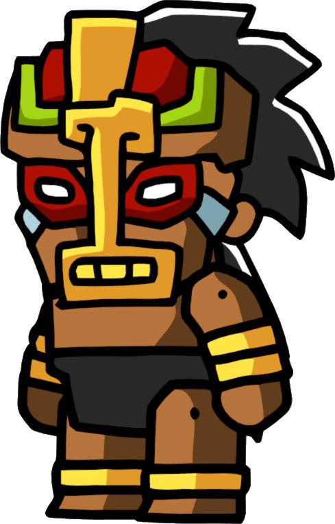 Scribblenauts Witchdoctor png transparent