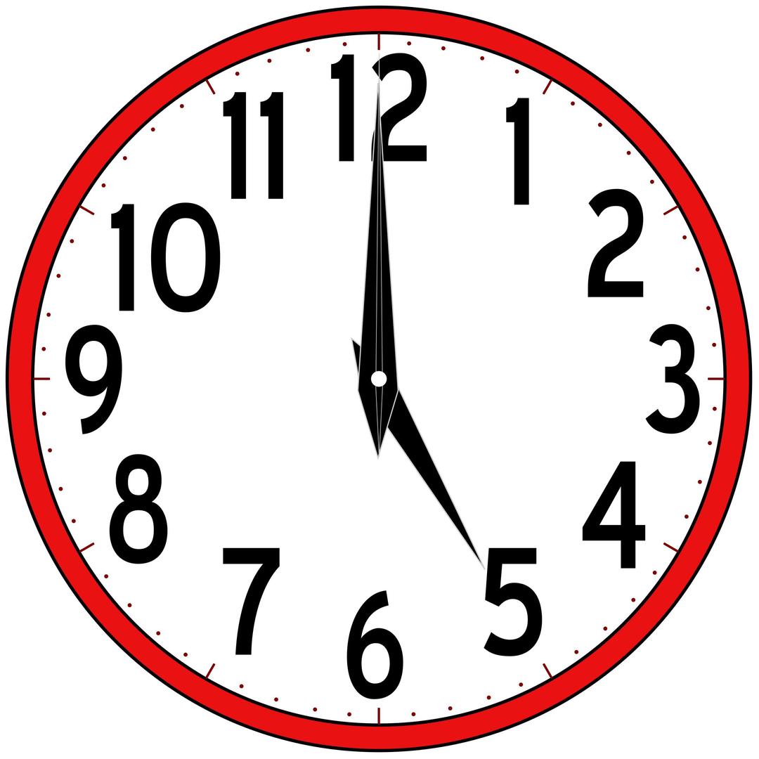 Scripted Clock Animation png transparent