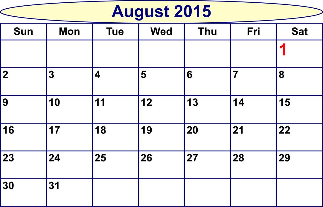 Scripted Month Calendar png transparent