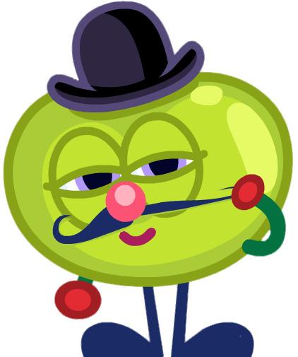 Scrumpy Stroking His Mustache png transparent