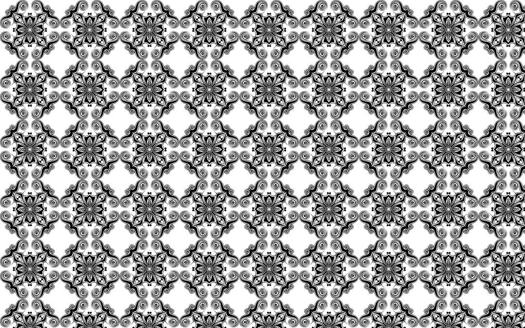 Seamless Abstract Design Frame Pattern 2 png transparent