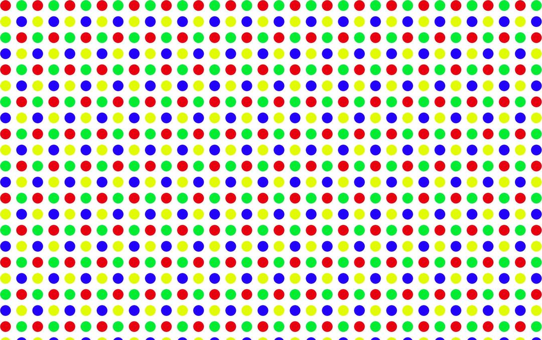 Seamless Colorful Irregular Tightly Packed Polka Dot Pattern png transparent