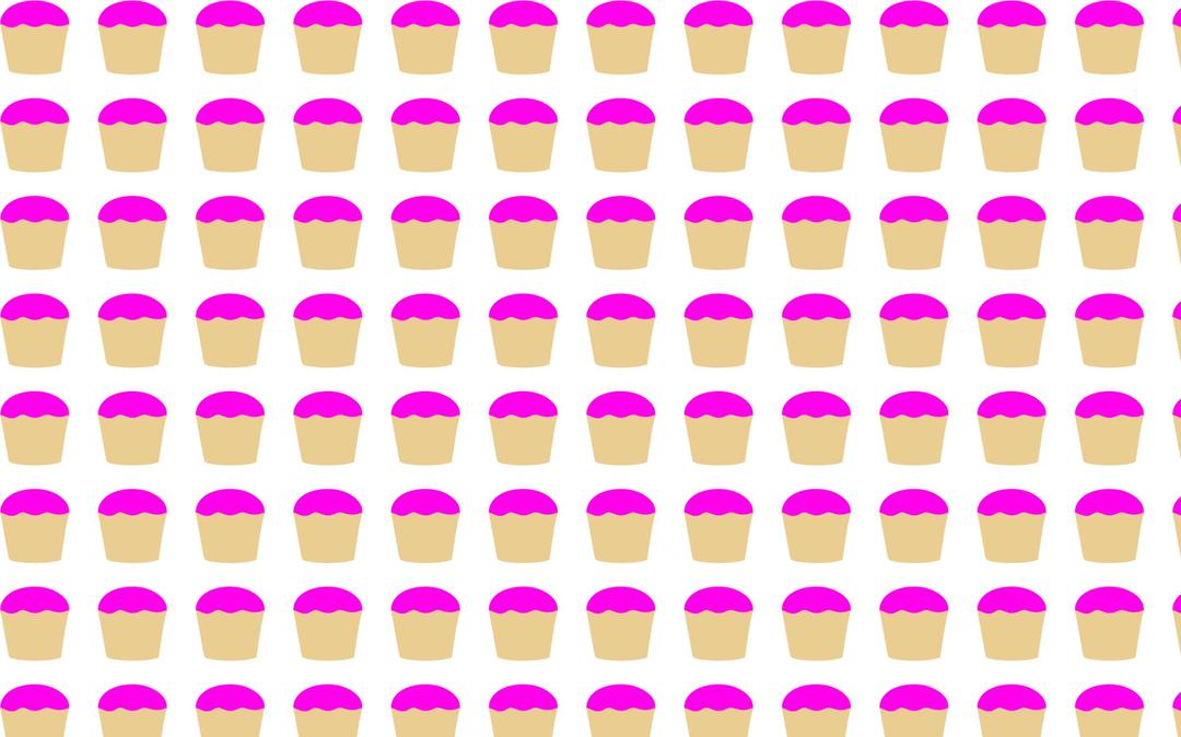 Seamless Cupcakes Pattern png transparent