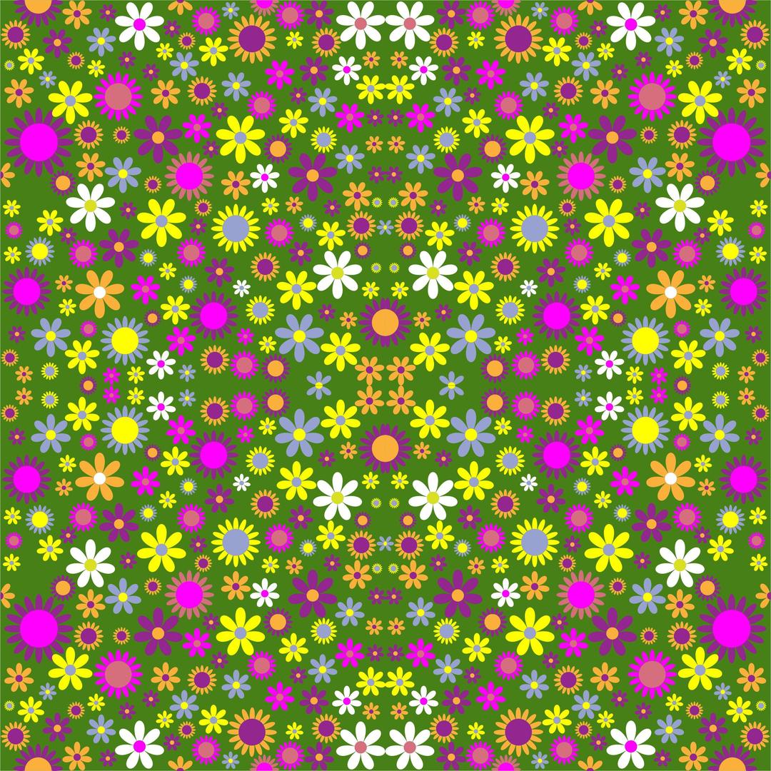 Seamless Floral Pattern png transparent