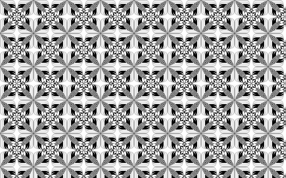 Seamless Monochromatic Pattern 2 png transparent