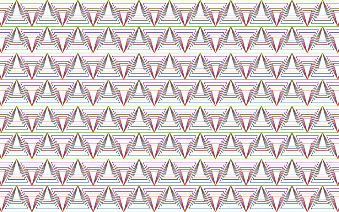 Seamless Prismatic Pythagorean Line Art Pattern No Background png transparent