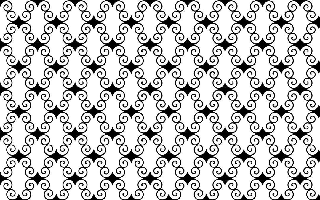 Seamless Swirly Pattern 4 png transparent