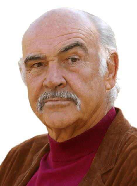 Sean Connery Portrait png transparent