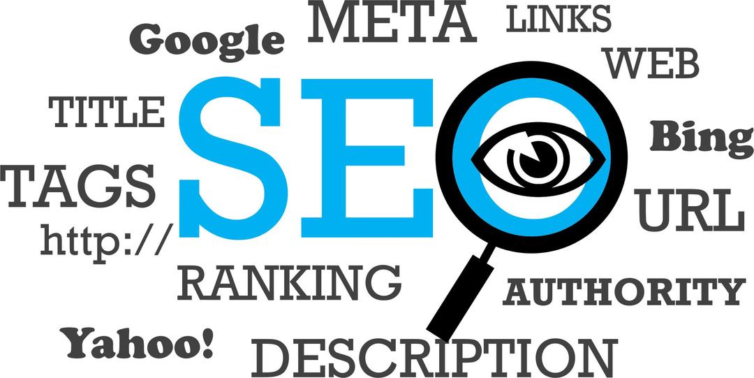 Search Engine Optimization Word Cloud Typography png transparent