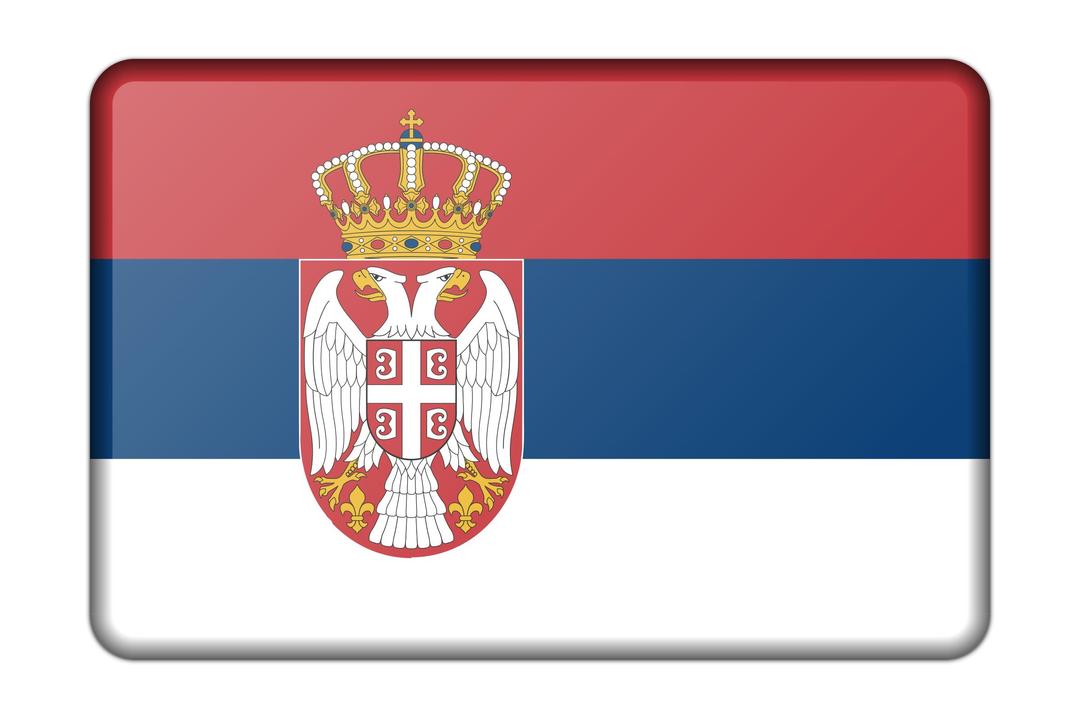 Serbia flag png transparent