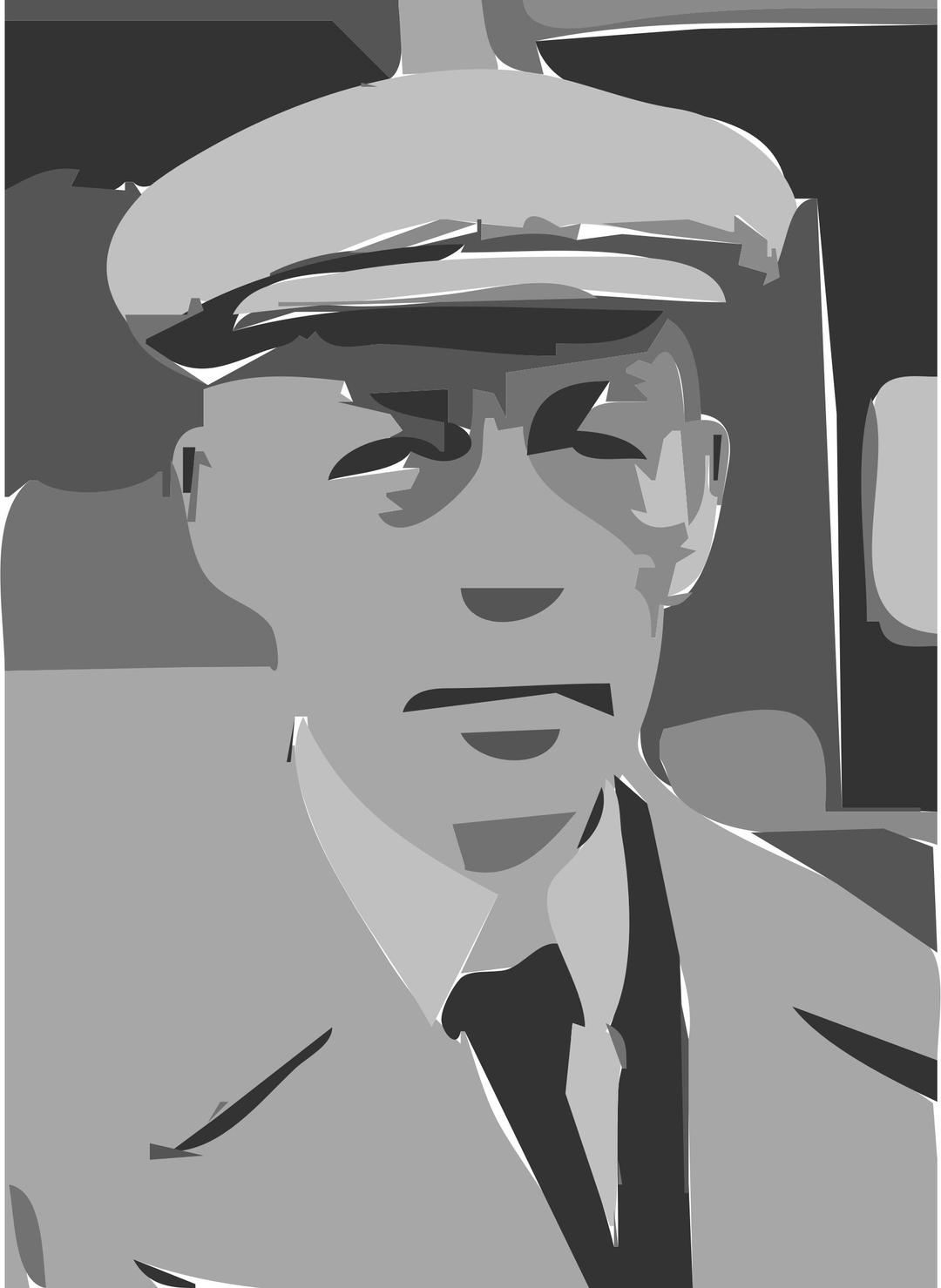 Sergei Rachmaninoff LOC 33968 Cropped  (autotrace) png transparent