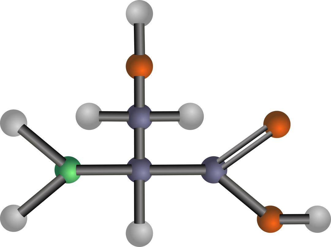 Serine (amino acid) png transparent