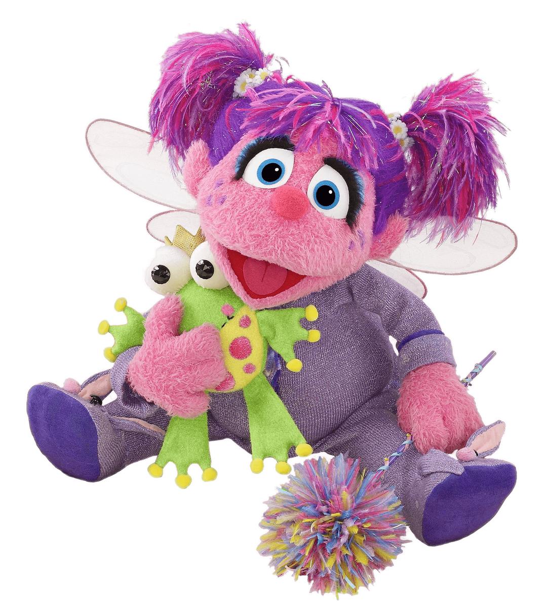 Sesame Street Abby Ladabby and Frog png transparent