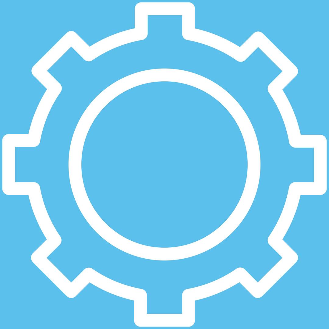 Settings icon png transparent