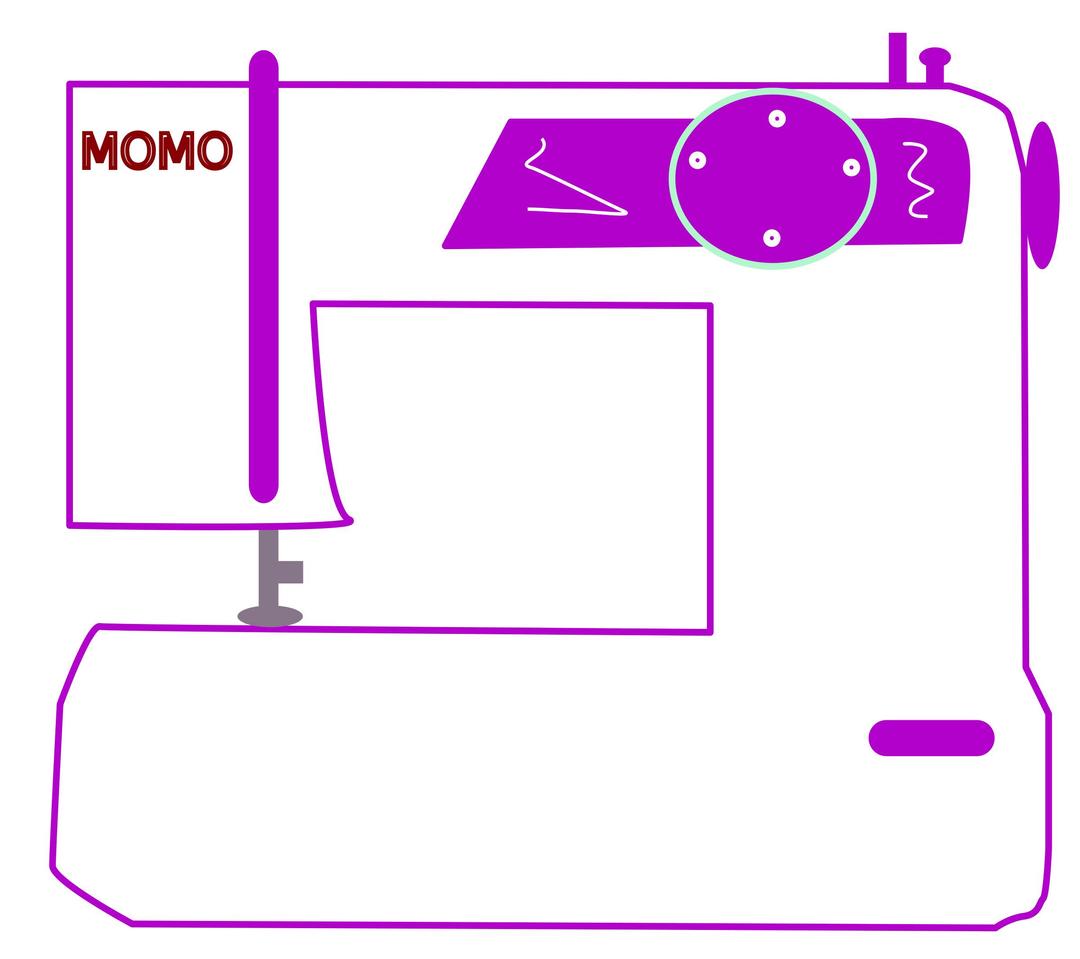 Sewing Machine png transparent