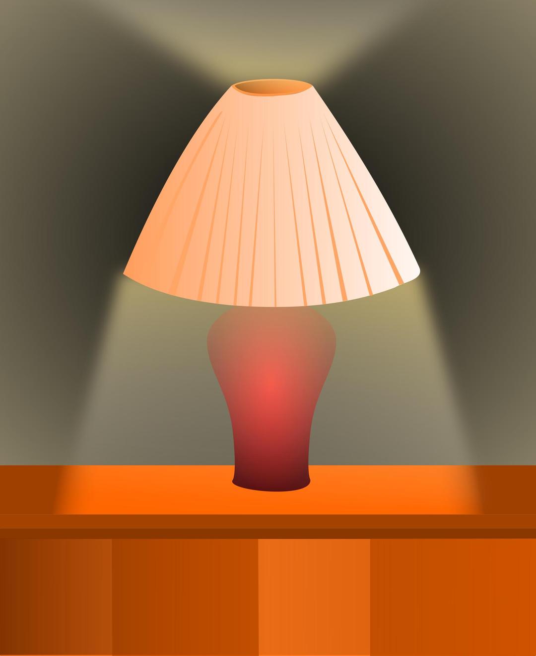 Shaded-lamp png transparent