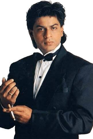 Shahrukh Khan Smoking Suit png transparent