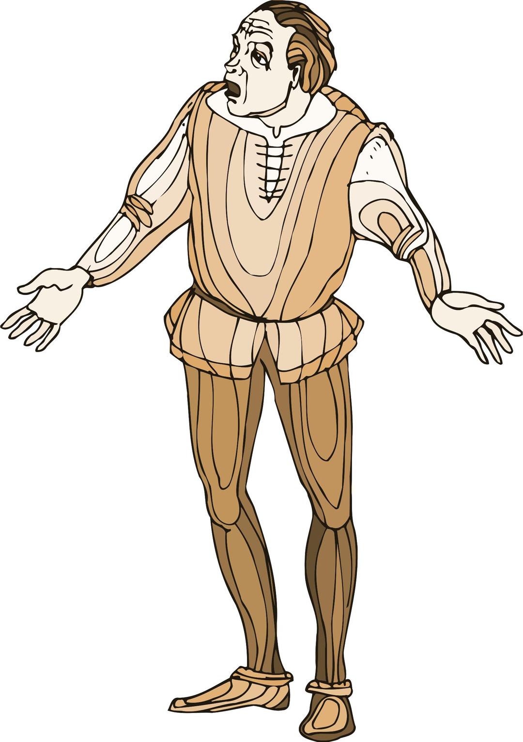Shakespeare characters - Balthazar png transparent